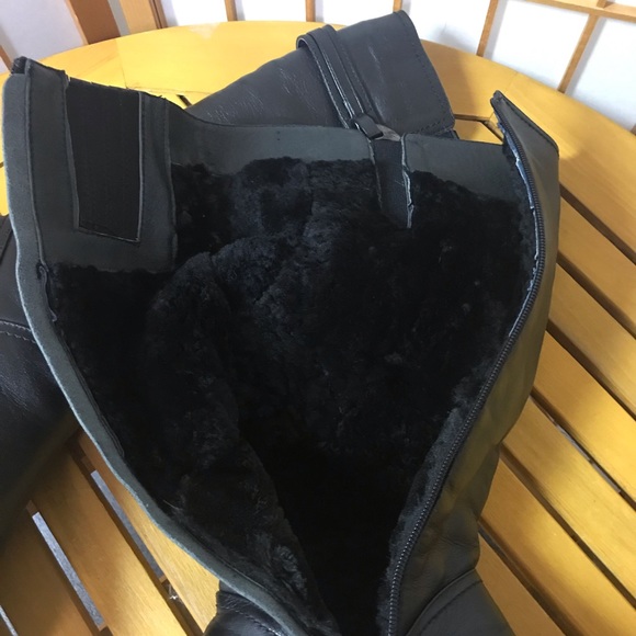 Spring Step Albany Leather Boots Sz 40  (9) Black - Picture 4 of 6